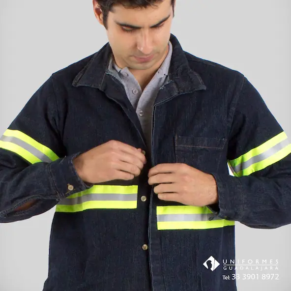 Camisolas de mezclilla para soldador mezclilla gruesa 14 onzas Guadalajara