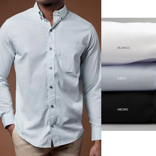 Camisas Bibo línea Básico Flex Caballero