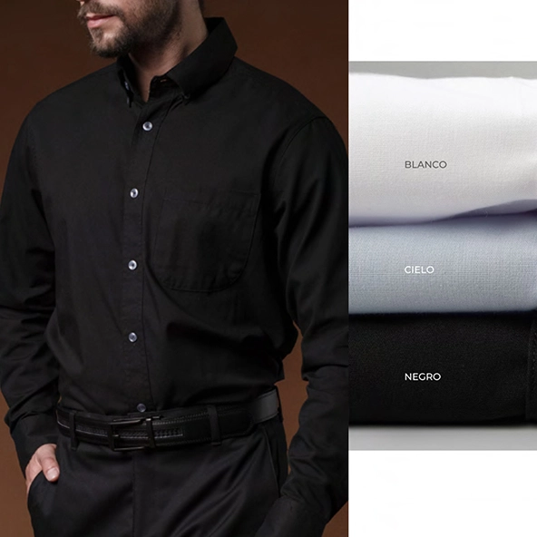 Camisas Bibo línea Básico Flex Colores