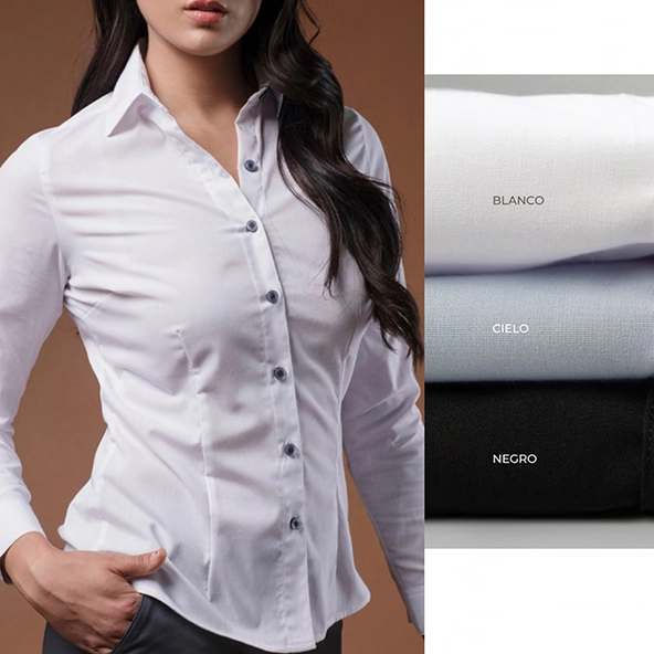 Camisas Bibo línea Básico Flex Dama